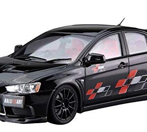 Aoshima Bunka Kyozai 1/24 The Tune Car Series No. 52 Mitsubishi Rally Art CZ4A Lancer Evolution X 2007 Plastic Model