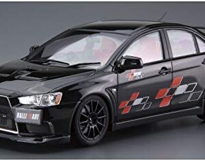 Aoshima Bunka Kyozai 1/24 The Tune Car Series No. 52 Mitsubishi Rally Art CZ4A Lancer Evolution X 2007 Plastic Model