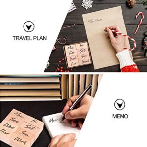 EXCEART 16pcs Wooden Stamps Week Stamps Retro Rubber Stamps DIY Scrapbooking Diary Stamps