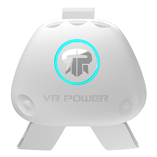 Rebuff Reality VR Power 2 - VR Headsets Battery Pack Compatible with Oculus Quest 2, 10,000mAh Extended 8 Hrs of Playtime and Lightweight Design, Counter Balance with Improved Comfort