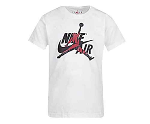 Jordan Air Mashup Baby Boys Active Shirts & Tees Size 6, Color: White/Red