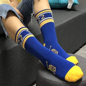 G2TUP 2 Pairs 1922 Poodles Gamma Rho SGRho Gifts Black Greek Sorority Big Little Socks (2 Pairs/Set, Mid Calf)