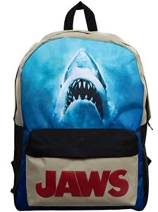 bioworld jaws classic horror movie shark tech backpack