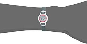 Armitron Sport Women's Quartz Sport Watch with Resin Strap, Gray, 12 (Model: 45/7012PGY)