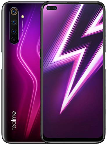 RealMe 6 Pro 128GB + 8GB RMX2063 6.6" Dual Sim 4G LTE Octa-core Snapdragon 720G - Quad Camera - International Version -No Warranty (GSM Only, Not CDMA) (Red)