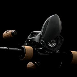 13 FISHING - Concept A2 - Low-Profile Baitcast Fishing Reel - 8.3:1 Gear Ratio - Right Hand Retrieve (Fresh+Salt) - A2-8.3-RH , Black