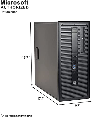 HP ProDesk 600 G2 Small Form Factor PC, Intel Quad Core i5-6500 up to 3.6GHz, 16G DDR4, 512G SSD, 4K Support, VGA, DP, Win 10 Pro 64-Multi-Language Support English/Spanish/French(Renewed)