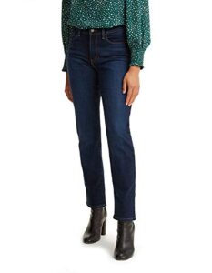 levi's women's classic straight jeans, cobalt haze, 31 (us 12) m