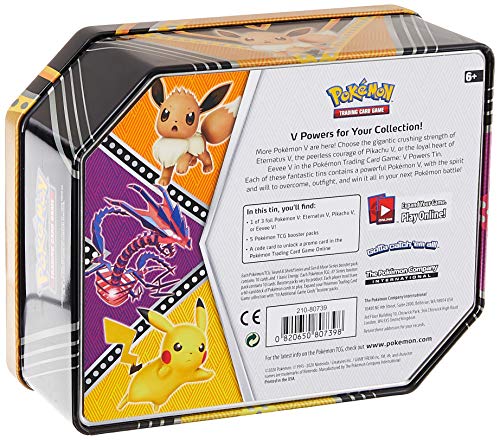 Pokemon TCG: V Powers Tin, Multi