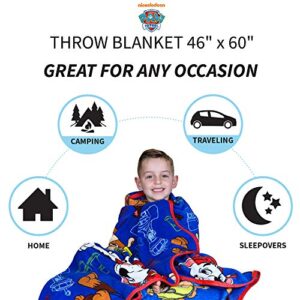 Franco Kids Bedding Super Soft Plush Throw Blanket, 46 in x 60 in, Paw Patrol