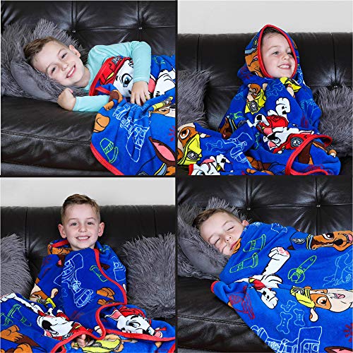 Franco Kids Bedding Super Soft Plush Throw Blanket, 46 in x 60 in, Paw Patrol