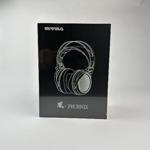 SIVGA Phoenix 50MM Polycarbonate Film Zebrano Headphone