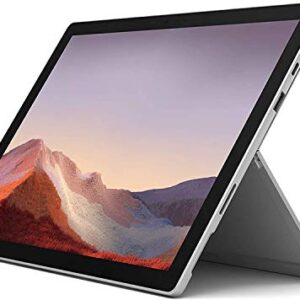 Microsoft Surface Pro 7 Quad-Core i5-1035G4 256GB 8GB RAM Wi-Fi Windows 10 Pro (Platinum, Newest Version)