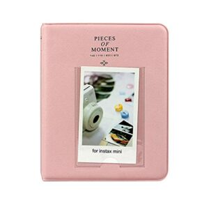 Fujifilm Instax Mini 11 Camera with Fuji Instant Film Twin Pack + Pink Case, Album, Stickers, and More (Blush Pink)