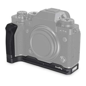 smallrig l-shape grip for fujifilm x-t4 camera built in swiss plate for arca - lcf2813