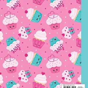 Primary Composition Notebook: Cupcakes | Draw and Write Journal | Grades K-2 (School Exercise Books for Kids)