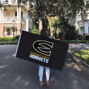 Desert Cactus Emporia State University Hornets ESU Flags Banners 100% Polyester Indoor Outdoor 3x5 (Style 1)
