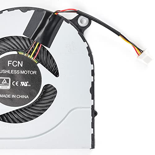 Replacement CPU Cooling Fan for Acer Nitro 5 Acer Nitro 5 AN515 AN515-51 AN515-52 AN515-53 AN515-41 AN515-42 A314-31, Predator Helios 300 G3-571 G3-571G 572 G3-573 Series Laptop P/N: DFS541105FC0T