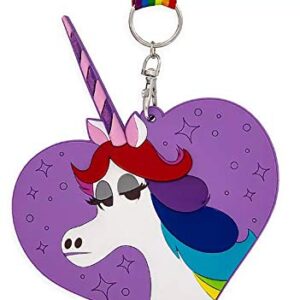 Disney Pin Accessory - Inside Out - Rainbow Unicorn Lanyard and ID Holder