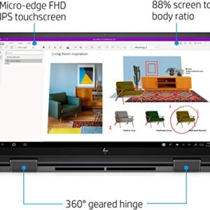 HP Newest Envy X360 2 in 1 15.6" FHD Touchscreen Laptop, AMD 4th Gen 8-Core Ryzen 7 4700U (Beat i7-8550U), 32GB RAM, 1TB PCIe SSD, Backlit Keyboard, Fingerprint Reader, Windows 10