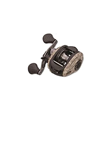 Lew's (AHC1SHC) American Hero Camo Freshwater Baitcast Fishing Reel, Right-Hand Retrieve, 7.1:1, Zero Reverse 1-Way Clutch Bearing, Digital Camo