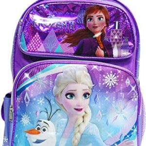 Disney Frozen 2 Elsa & Anna Kids Backpack 16" Rolling/Roller Large Bag 20225