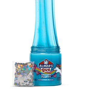 Elmer’s Gue Premade Slime, Unicorn Dream Slime Kit, Includes Fun, Unique Add-Ins, Variety Pack, 3 Count