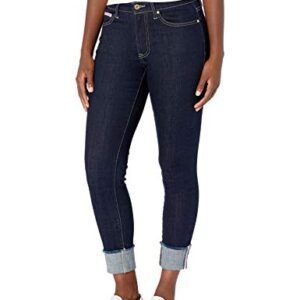 Tommy Hilfiger Women's Jean, Indigo Wash Denim, 8