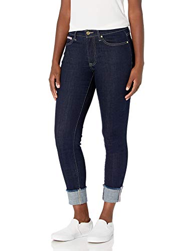 Tommy Hilfiger Women's Jean, Indigo Wash Denim, 8