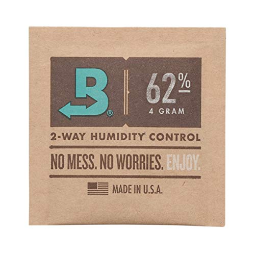 Weedness Boveda Hygro Pack 4 Grams 62% Humidity - Herb Drying Feminise Harvest Cultivation Grow Indoor Outdoor Harvest Aid Harvesting