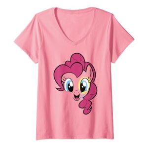 My Little Pony: Friendship Is Magic Pinkie Pie Big Face V-Neck T-Shirt