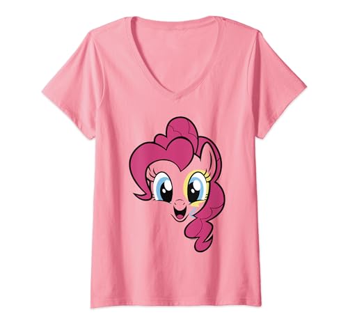 My Little Pony: Friendship Is Magic Pinkie Pie Big Face V-Neck T-Shirt