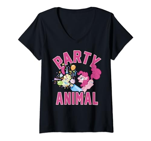 My Little Pony: Friendship Is Magic Pinkie Pie Party Animal V-Neck T-Shirt