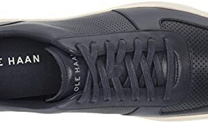 Cole Haan Men's Grand Crosscourt Modern Perforated Sneaker, Peacoat/British TAN, 10.5