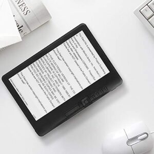 Hoseten e-Book Reader, Waterproof 7 Inch 480P Electronic Book Brightness Adjustable for Win 7/10 for XP for Vista(4G Memory)