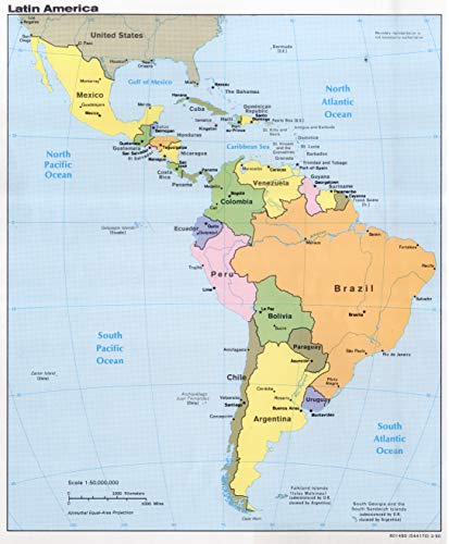 Home Comforts Latin America - Vivid Imagery Laminated Poster Print-20 Inch by 30 Inch Laminated Poster With Bright Colors And Vivid Imagery