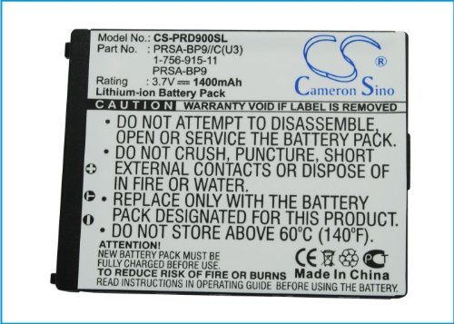 Tingen 1400mAh Battery Replacement for Portable Reader PRS-900 Ready Daily Edition PRS-900 Portable Reader PRS-900BC PRS-900BC 1-756-915-11 PRSA-BP9 PRSA-BP9//C(U3) (3.7V)