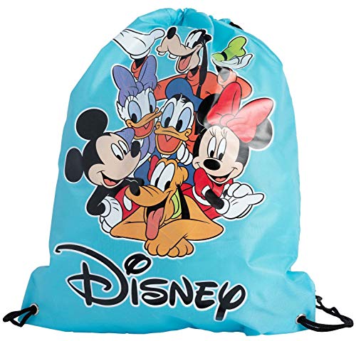 Disney Tote 15" Sling Bag Mickey Mouse Minnie Donald Daisy Goofy Pluto Print