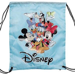 Disney Tote 15" Sling Bag Mickey Mouse Minnie Donald Daisy Goofy Pluto Print