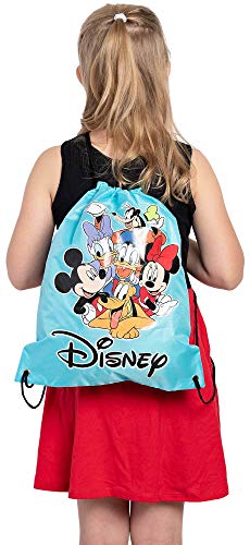 Disney Tote 15" Sling Bag Mickey Mouse Minnie Donald Daisy Goofy Pluto Print