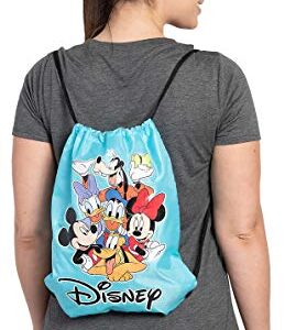 Disney Tote 15" Sling Bag Mickey Mouse Minnie Donald Daisy Goofy Pluto Print