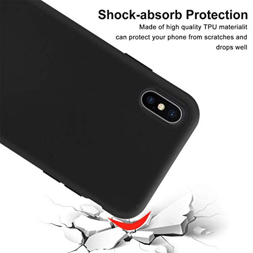 FZZSZS Slim Thin Black and Translucent Case for Oppo Reno 6 Pro+ 5G, Soft Protective Phone Cover with Flexible TPU Protection Bumper Shell for Oppo Reno 6 Pro+ 5G (6.55")