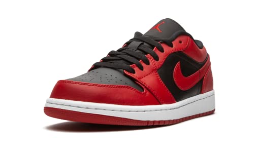 Nike Men's Jordan 1 Low Sneaker, Gym Red, 8