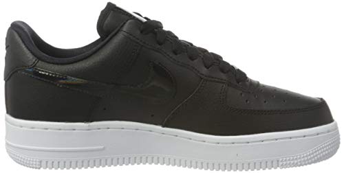 Nike Womens Air Force 1 '07 ESS CJ1646 001 Black Iridescent - Size 8W