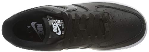 Nike Womens Air Force 1 '07 ESS CJ1646 001 Black Iridescent - Size 8W