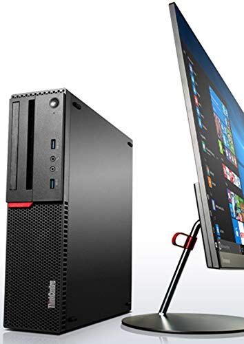 Lenovo ThinkCentre M900 SFF Desktop Computer, Intel Core i7-6700 Upto 4.0GHz, 32GB RAM, 1TB SSD, 4K 2-Monitor Support DisplayPort, HDMI, DVD-RW, AC Wi-Fi, Bluetooth, TDL - Windows 10 Pro (RENEWED)