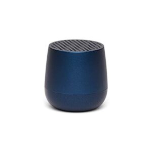 Lexon MINO+ Portable Bluetooth Mini Speaker with HD Sound, Rechargeable and Pairable - Dark Blue