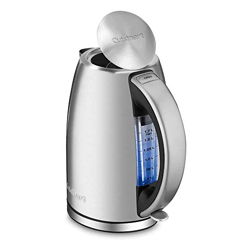 Cuisinart CPK-17P1 PerfecTemp Cordless Electric Kettle Silver 1.7 Liter