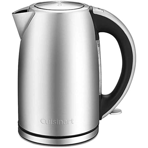 Cuisinart CPK-17P1 PerfecTemp Cordless Electric Kettle Silver 1.7 Liter