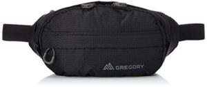 gregory mountain products nano waistpack, obsidian black, one size